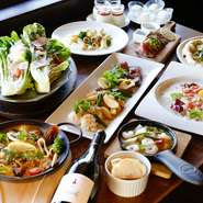 ※要予約
※1組4名様以上でご予約ください。
※飲み放題のラストオーダーは15分前です。