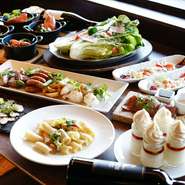 ※要予約
※1組4名様以上でご予約ください。
※飲み放題のラストオーダーは15分前です。