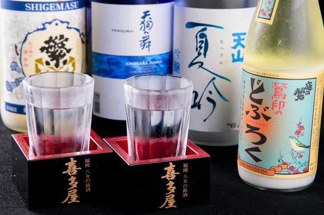 日本酒にこだわっている