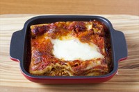 (Italian meat sauce lasagna)
(イタリアンミートソースのラザニア)