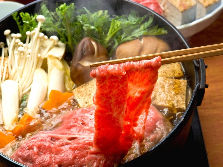 Sukiyaki course