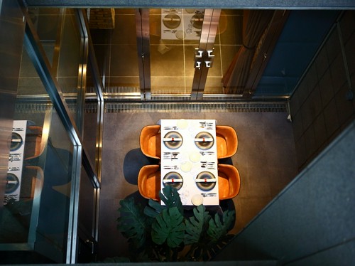 プライベートな時間を大切にできる中庭