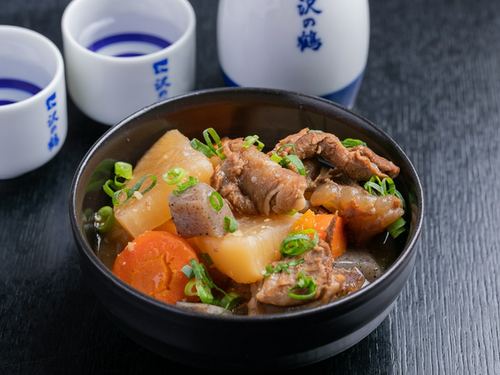 やわらか牛スジ味噌煮込み