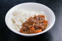 オーソドックスなハヤシライスです。
おふくろの味