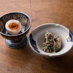 お酒のお供にも最適な『小鉢（コース内一品）』