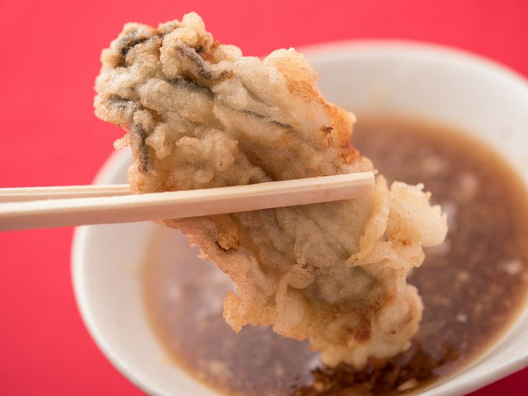 国産食材を使った極上の天ぷら