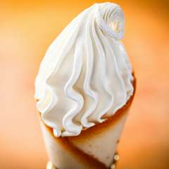 熱々の焼肉を食べた後はクリーミーなアイスで〆