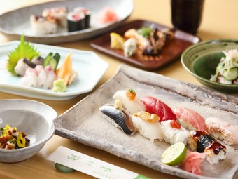 旬の味わいを存分に『夜のお任せコース』　7000円より