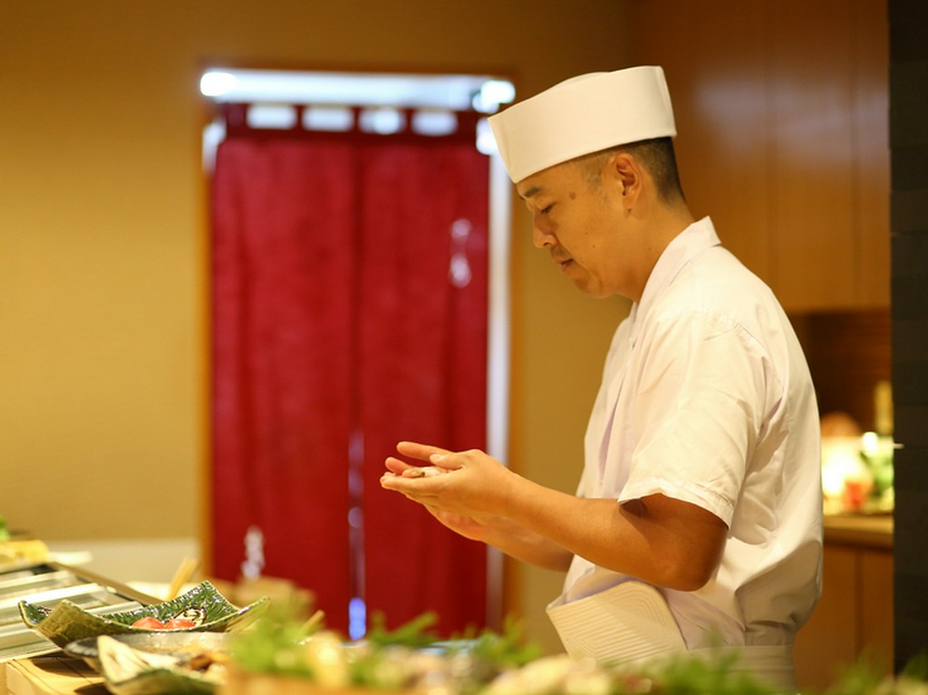 緊張せずに素のままでお寿司をお楽しみください