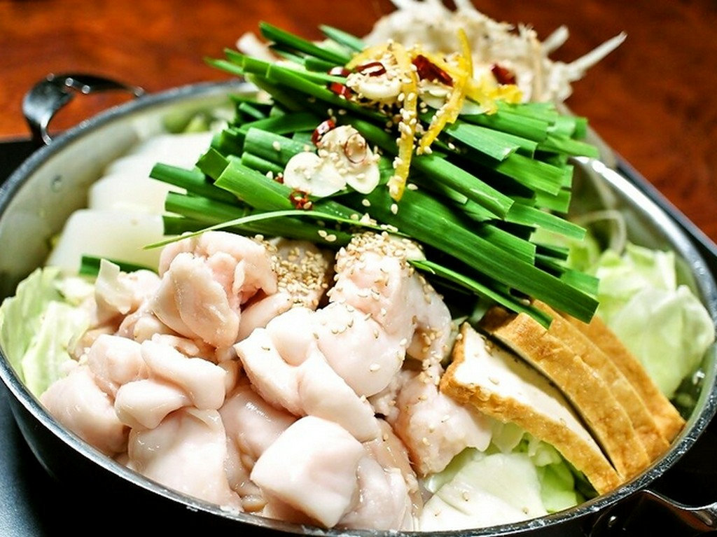 名物　京風もつ鍋をご賞味あれ