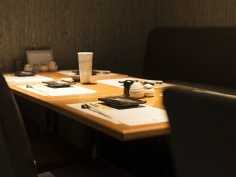 大切な取引先の方も満足してもらえる、安らぎのくつろぎ空間