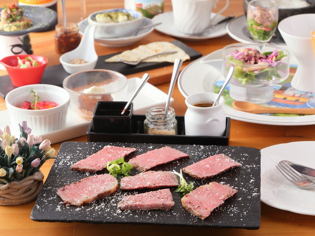 全10品！　野菜料理もたっぷりの『ローストビーフのコース』