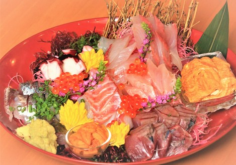 南房総朝獲れ地魚まるい鮮魚店直送『大盃3～4人前』