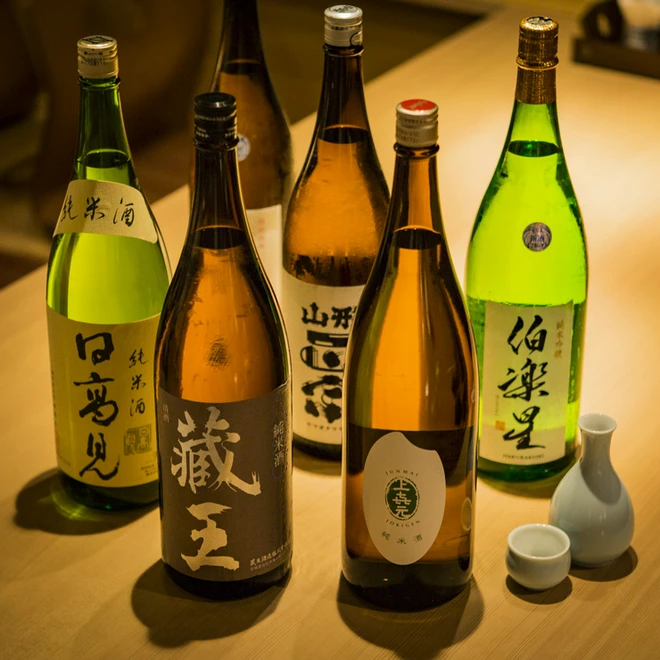 日本酒にこだわっている