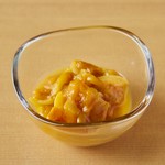 定番のおつまみ、茹でたての枝豆。