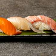 【仙台の食材を使用】三陸の旬の素材を厳選したおまかせ寿司。