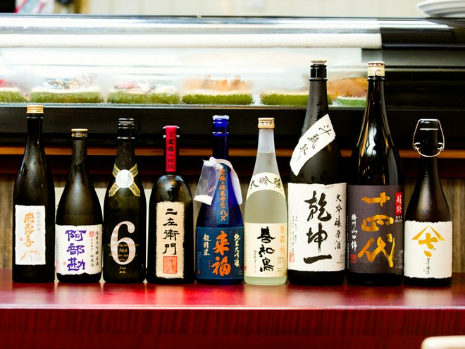 日本酒にこだわっている