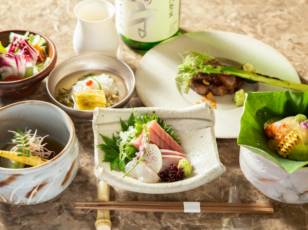 本格的な料理が味わえる