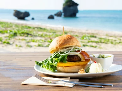 琉球バーガーセット