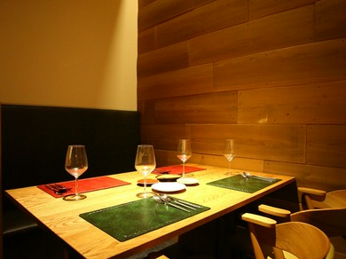 プライベート感のある個室で過ごす、とっておきの時間