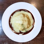 王道の王道デミ&チーズ