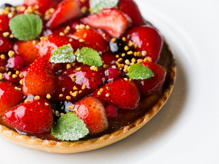 料理は全てシェフの手づくり。甘いケーキも、リクエストに応じて