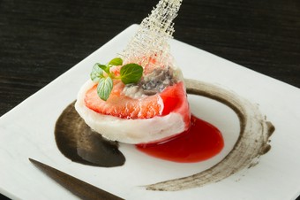 料理屋 橘の風味豊かな『季節の特製大福』