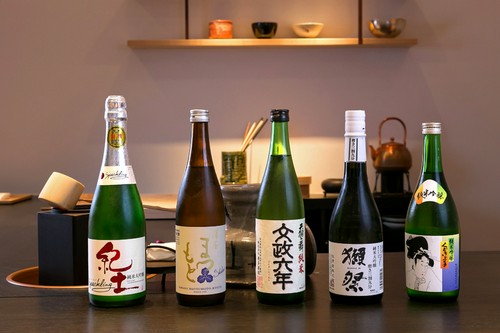 多種多様な品揃え。『くどき上手』は飲みやすく食中酒におすすめ