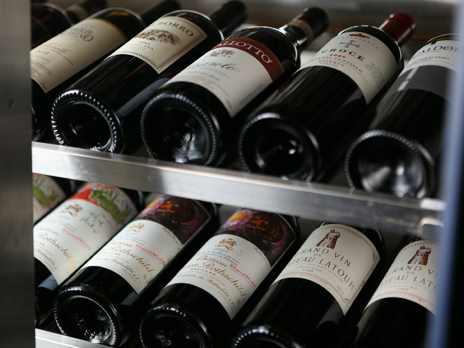 ワインにこだわっている