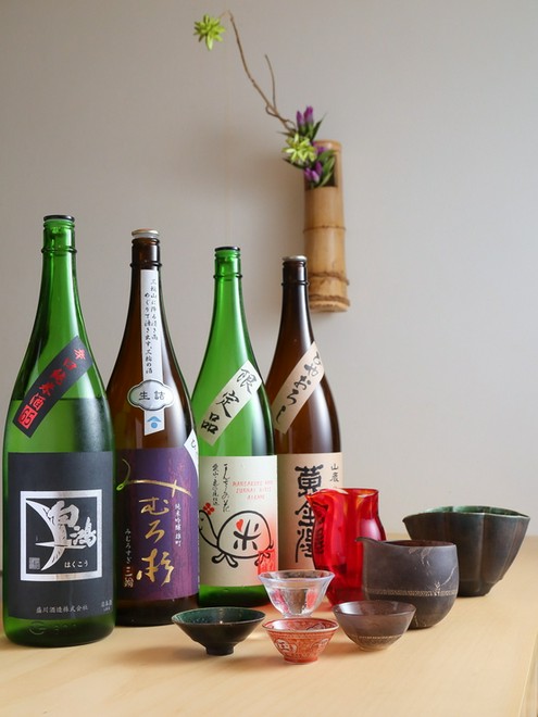 日本酒にこだわっている