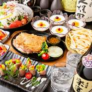 ※金土祝日前2時間(+500円1時間食べ放題付き)
※ご予約時にご指定の無い場合は『地鶏の水炊き鍋』をご提供いたします