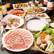 ※ご予約時にご指定の無い場合は『豆乳しゃぶしゃぶ鍋』をご提供いたします