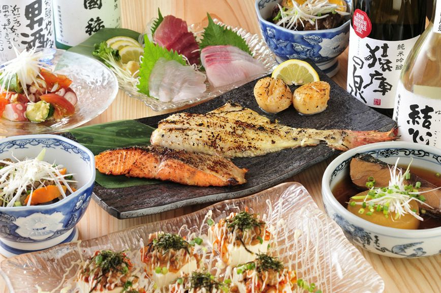 沼津から直送している魚介類				