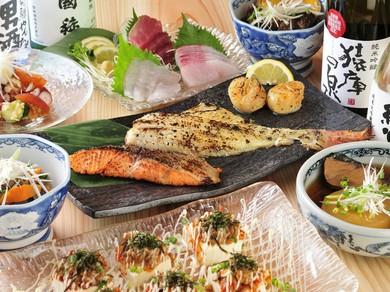 沼津から直送している魚介類				