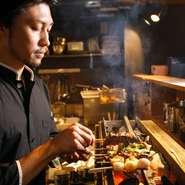 丁寧につくった料理でも、ただ食べるだけでは印象も半減してしまいます。美味しかったという記憶が残るために必要な、気持ちの良い接客も肝要。レベルの高い料理・接客の両方を大切に邁進していきます。