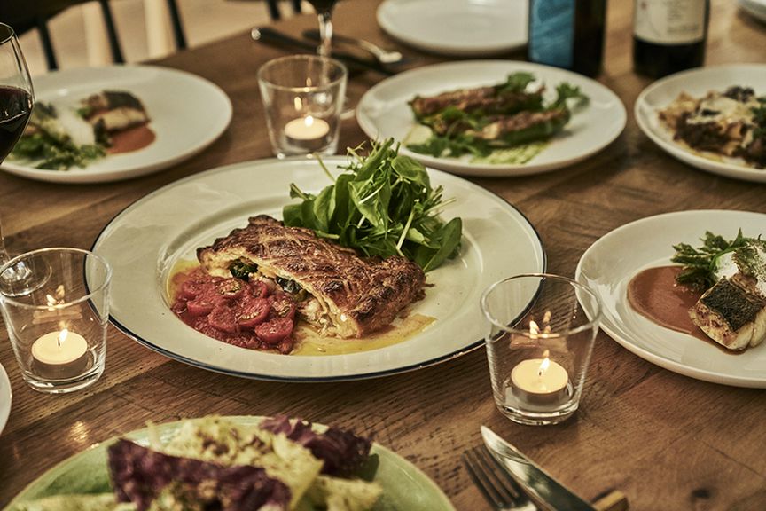 天王洲でのカジュアル接待で