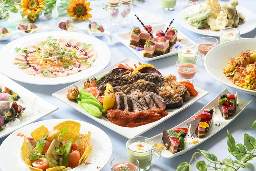 【土日祝限定開催】季節の巡りを食で愉しむ味わいブッフェ