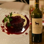 フルコースのお料理に、ペアリングドリンクが3種ついたお得なコース登場です！※12/22～25不可。