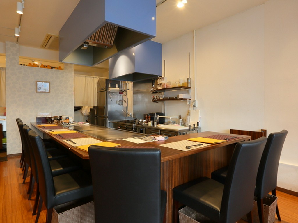 居心地の良いカウンター席