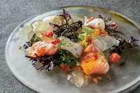 イタリアンのど定番！
その日仕入れたお魚に合う、さっぱりソースをお作りしてます。