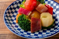 柔らかいお酢で作ったさっぱりピクルスです。