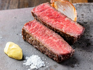 『黒毛和牛　赤身　炭火焼き(100g～)』