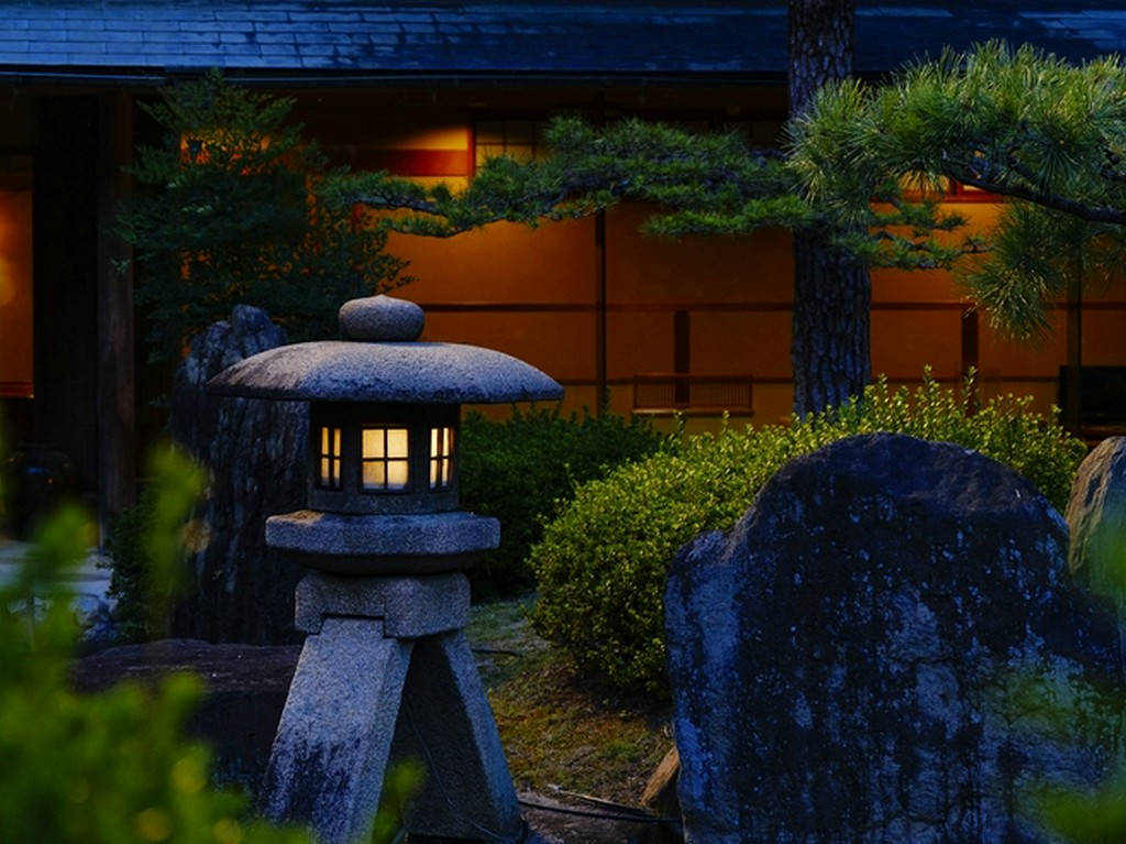 ゆっくりとした時間が流れる