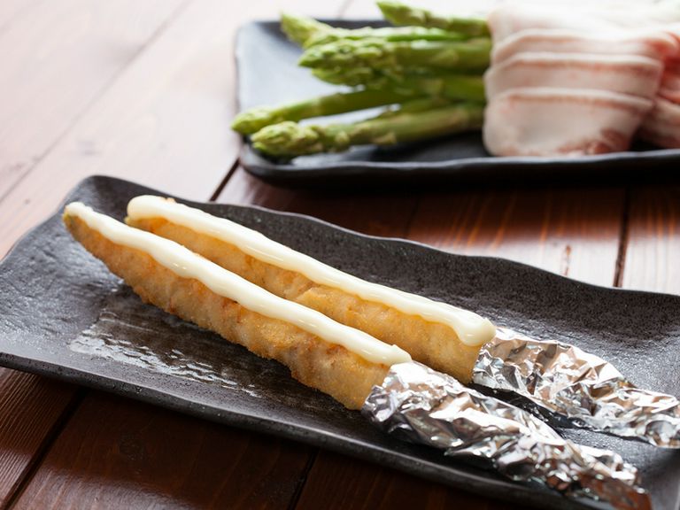 女性人気NO1定番メニュー『アスパラ肉巻き』