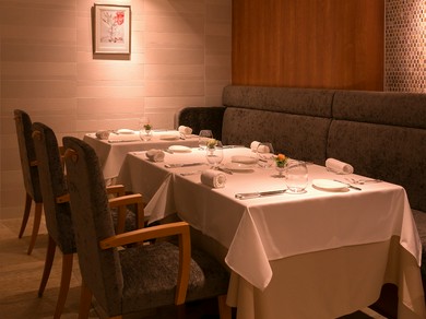 柔らかな色を配した落ち着いた雰囲気