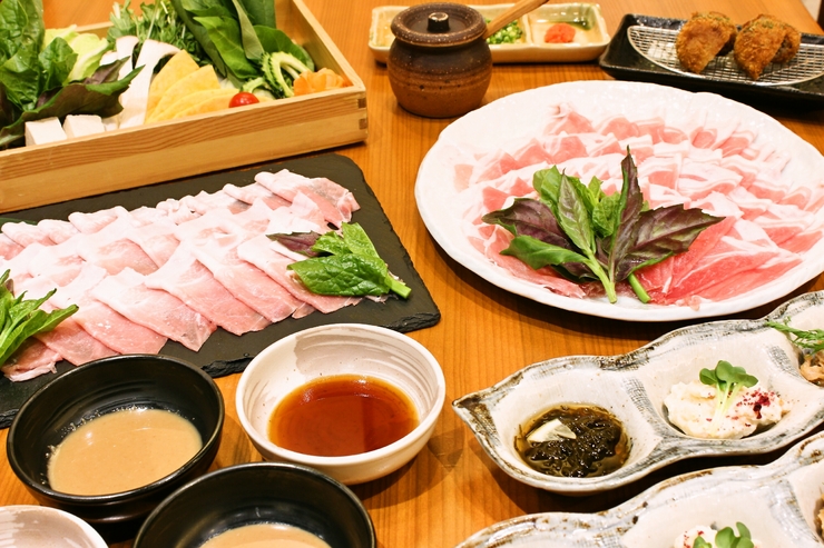 Limited quantity! "Agu Pork Shabu-Shabu All-You-Can-Eat and Drink Course"