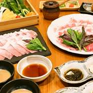 アグー豚＆島野菜＆ライス&沖縄そば＆アイス食べ放題！オリオン生ビール、泡盛ご用意しております♪