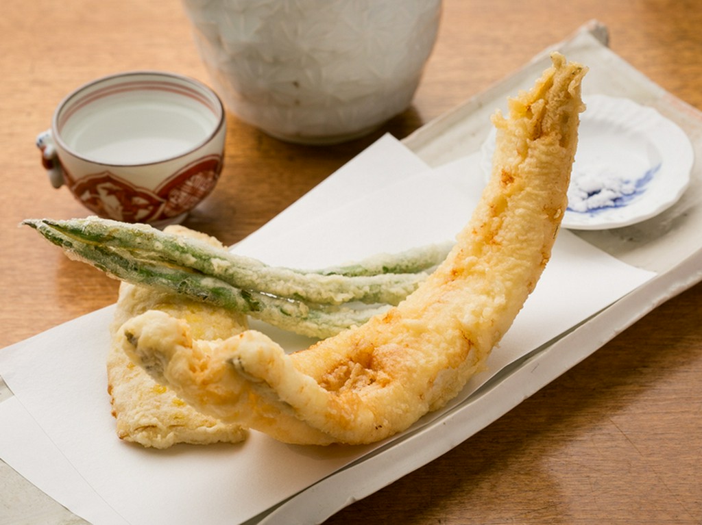 対馬産の『穴子天』