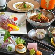 1年の締めくくりに友人や同僚、家族と一緒に食事会を催しませんか？季節の料理を存分に堪能できるコースは、新年会にも最適。少人数での忘年会も受付中です。