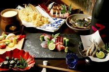 お客様の希望と、店主のおすすめ料理をお出ししてます(予算:お一人様 6000円/6500円/7000円にて承ってます)